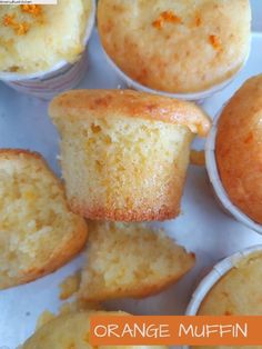 eggless orange muffins  /with no egg no butter recipe Eggless Muffins, Orange Muffin Recipe, Coconut Burfi, Egg Muffins Recipe, Orange Muffins, Simple Muffin Recipe, Sponge Cake Recipes, Eggless Cake