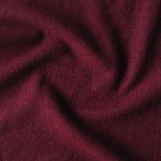 Teal Boiled Wool Fabric | Guthrie & Ghani Deep Red Color, Red Colour, Deep Red, Cranberry