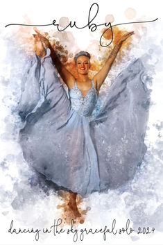 Personalized watercolor art for your favorite dancer is a wonderful and unique gift idea!
Custom Watercolor Dancer Art Digital Download

🎨Transform your cherished dancing moments into timeless art! Our personalized custom watercolor pieces are the ideal gift for any dance enthusiast. Capture the spirit of the dance by sending us a favorite dancer photo, and watch as we turn it into a unique watercolor masterpiece. Dancer Photo, Watercolor Masterpiece, Dancer Art, Personalized Wine Tumbler, Dancers Art, Unique Watercolor, Customised Mugs, Personalized Towels, Timeless Art