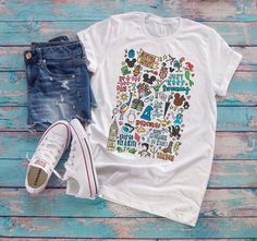 Grey Colour Shirt, Disney Outfits Women, Toy Story Land, Cute Disney Outfits, Disney Themed Outfits, Toy Story Shirt, Disney World Outfits, Diy Disney Shirts, Disneyland Outfits