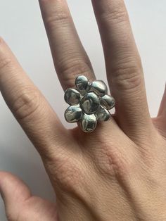 Bold Rings, Silver Jewelry Design, Pretty Jewellery, Ear Jewelry