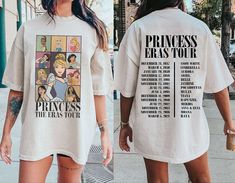 Princess Eras Tour Double-sided Disney Shirt, Disney Princess Shirt Dirty Disney Shirts, Cute Disney World Shirts, Preppy Disney Shirts, Personalized Princess Shirt, Disney World Vacation Shirts, Wrong Park Disney Shirt, Bff Disney Outfits, Disneyworld Birthday Shirt, In My Disney Era Shirt