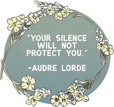 a quote written in white on a blue circle with yellow flowers around it and the words, your science will not protect you