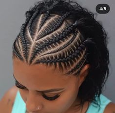 estilosa e muito linda Half Head Braids Natural Hair, Iverson Braids For Women, Natural Hair Cornrows Without Extensions, Beach Braid Hairstyles, Quick And Easy Braids For Black Hair, Half Head Braids, Mexico Braids, Hair Braid Patterns