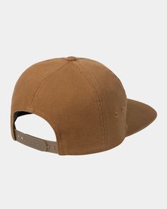 Color: Hamilton Brown - The Brown Ducks Cap is an unstructured five-panel style made from robust Dearborn Canvas. The cap also has a firm, flat peak. Graphic embroidery appears on the front. _* Head circumference: 52 - 59 cm / 20.5 - 23.2 inch, 100% Cotton (Dearborn Canvas, uncoated), Five panel with dart on crown, Firm, flat peak, Lined at front panel, Adjustable snapback closure, Graphic embroidery Graphic Embroidery, Five Panel, Head Circumference, Dart, Ducks, Crown, Embroidery, Canvas, Color