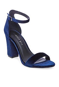 Xv Shoes, Blue Velvet Heels, Blue Heeled, Madden Girl Heels, Brian Atwood Heels, Navy Sandals, Girl Sandals, Navy Blue Shoes