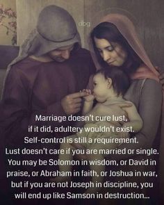 a woman holding a baby in her arms with the words marriage doesn't come just if