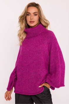 Rullkrage   rosa by Moe Oversized Turtleneck Sweater, Oversized Turtleneck, Effortless Elegance, Oversized Silhouette