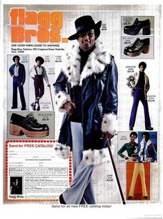 Ebony. November, 1974. 1970s Mens Fashion, Look Disco, 70s Mens Fashion, 70s Mode, Black Dynamite, Groovy Fashion, 1970s Men, Outrageous Fashion, Funny Fashion