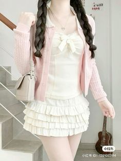 Pink Kawaii Outfits, Pink Aesthetic Outfits, Light Pink Aesthetic, Shoujo Girl, Girly Fits, Kawaii Things, Lit Outfits, Coquette Pink, Dope Fashion