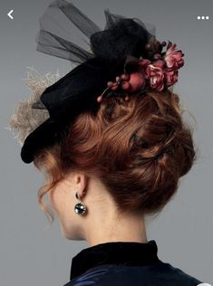 Historical Hairstyles, Historical Hats, Victorian Hairstyles, Victorian Hats, Historical Women, Butterick Pattern, Butterick Sewing Pattern, Victorian Clothing, Beautiful Hats