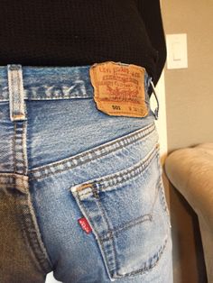 "Levi 501 Jeans in great condition, circa 1980. Medium wash blue size 32x32 men's jeans. Very light wear, great vintage look. Light fading give the jeans a great vintage look. Four button up. Somewhat smaller as they are vintage and have been washed. Approx. 31\" x 29\"" Levi 501 Jeans Outfit Men, 501 Jeans Outfit, 501 Outfit, Levis 501 Men, Levi 501 Jeans, Inspo Fits, Jeans Outfit Men, Read Dead, Blue Jeans Mens