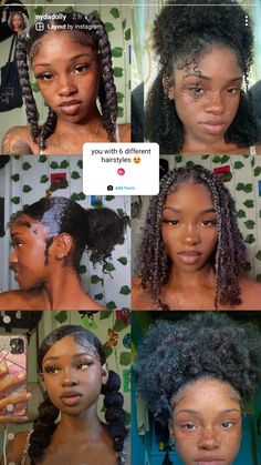 Big Box Braids Hairstyles, Cute Simple Hairstyles, Types Of Hair, Cute Box Braids Hairstyles, Curly Hair Styles Easy