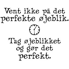 the words are written in black and white on a white background with an image of a clock