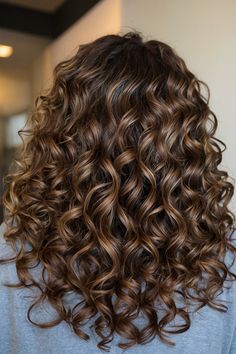 Get inspired by this romantic curly updo, perfect for brides, bridesmaids, or any special occasion. Layered Curly Haircuts, Curly Shag Haircut, The Right Hairstyles, Formal Ideas, Highlights Curly, Medium Length Curly Hair, Highlights Curly Hair, Highlighted Hair, Hair Color Caramel