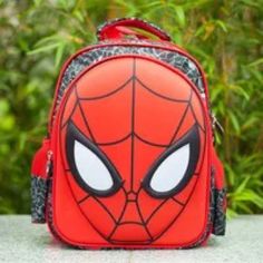 Awesome Backpack For The Upcoming School Year. Spanking Brand New! The Size H18" X L16" X W6". Presents For Siblings, Spiderman Back, Spiderman Backpack, Shoes For Guys, Boys Backpack, Cycling Pedals, Spider Man Stuff, Kindergarten Backpack