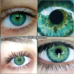 Eye Colors Green, Mermaid Eye Color, Carribean Blue Eyes, Seafoam Green Eyes, Eye Colors Aesthetic, Ocean Green Eyes, Sea Green Eyes Aesthetic, Blue Green Eye Color, Eye Subliminal