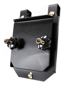 an image of a black box with two knobs