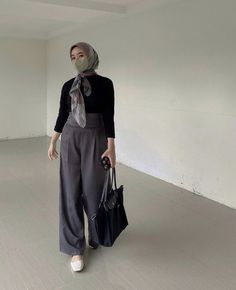 Office Casual Outfit, Office Outfits Women, Muslim Outfits, Everyday Fashion Outfits