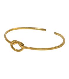 Handcrafted Brass Forget me Knot Cuff Gold Knot Bracelet, Jewelry By Brand, Knot Bangle, Knot Studs, Bracelet Knots, Jewelry Simple, Knot Bracelet, Fine Jewelry Designers, Brass Jewelry