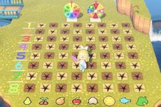 an animal crossing game is shown in this screenshot from the nintendo wii video game