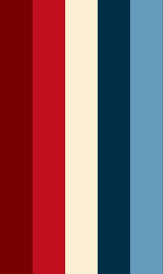 the colors of red, white, and blue are shown in this color swater