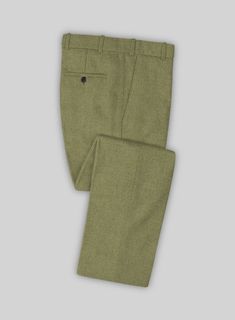 Amp up the grace with the inclusion of our Naples Martini Green Tweed Pants, a true style stalwart. Besides, our pants are crafted from pure wool fabric and offer a soft, comfy feeling which carries a snug warmth that covers up as cozy as elegant with a solid pattern over a green shade. Appeal a chic statement matching with sharp tailoring imparts curvy outlines, which will boldly define the couture while appearing at a glamorous event or ceremonial occasion. 
 
 Look Includes   Naples     Marti Casual Wool Dress Pants With Tapered Leg, Classic Wool Dress Pants For Winter, Casual Wool Dress Pants With Welt Pockets, Tailored Tweed Pants For Fall, Tailored Wool Casual Pants, Tailored Tweed Fall Bottoms, Tailored Tweed Bottoms For Fall, Tailored Wool Bottoms For Winter, Winter Wool Tapered Leg Bottoms