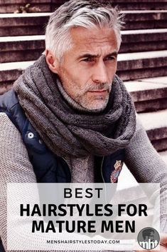 Best Hairstyles For Older Men - Cool Haircuts For Men Over 50 Caesar Haircut, Older Mens Hairstyles, Men Over 50, Men With Grey Hair, Mens Hairstyles Medium, Cool Mens Haircuts, The Best Hairstyles, Taper Fade, Men's Hairstyles