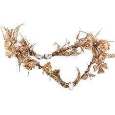 PRICES MAY VARY. UNIQUE DESIGN: The elf flower crown features a distinctive V-shaped design that is both elegant and eye-catching. Adorned with delicate leaves and shimmering rhinestones, this crown is sure to turn heads and make you feel like fairy princess. WOODLAND ATOMOSPERE: The fairy moon headpiece features gold leaves design that exudes a charming woodland vibe. The elven tones, rhinestones and natural elements make it a standout accessory for Renaissance fairs, cosplay events, and photo Metal Flower Crown, Elf Flower Crown, Moon Headpiece, Elf Headpiece, Faire Outfit, Easter Carnival, Elf Crown, Fairy Headband, Moon Crown