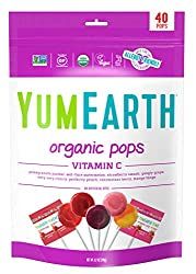 yume earth organic pops with vitamin c - 40 ctr bag, pack of 4