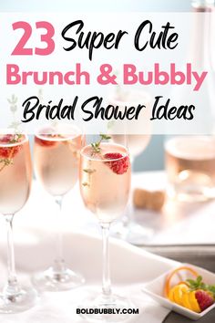 brunch and bubbly bridal shower Bridal Shower Ideas Brunch And Bubbly, Classy Bridal Shower Brunch, Bridal Shower Brunch Grazing Table, Brunch And Bubbly Centerpieces, Simple Bridal Shower Brunch, Brunch Bubbly Bridal Shower Ideas, Bubbles And Brunch Bridal, Brunch Wedding Shower Ideas Decor, Brunch And Bubbles Bridal Shower Ideas