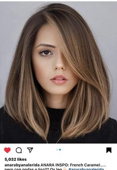 Balayage Mid Length Hair, Long Bob Cut, Medium Bob, Mid Length Hair, Shoulder Length Hair, Shoulder Length, Cut And Color, Medium Hair Styles, New Hair