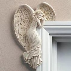 Listing Date:05/29/2023 Angel Door, Angel Guard, Ali D'angelo, Decorative Wall Sculpture, Angel Wing Ornaments, Frame Decoration, Angel Statue, Angel Decor, Angel Statues