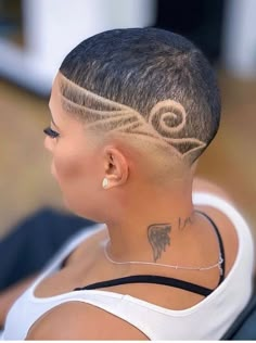 Pin on #Fades Fade Haircut Women, Short Fade Haircut, Hype Hair, Black Hair Short Cuts, Shaved Hair Cuts, Low Fade Haircut