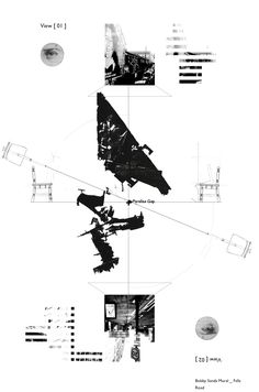 an airplane is shown in black and white, with other images around it on the bottom half