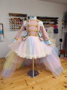 Girl nutcracker costume,Colorfull Girl Dress,Pastel colour Dress,tutu circus dress,Glimmer Nutcracker This is our Glimmer Nutcracker girl twirl dress, but also appropriately themed for a toy soldier or greatest showman, or circus ringmaster theme! all details handmade and WITH LOVE <3 Note 1 : This dress can be made in any color combination that you love Note 2 : Closure zip up Note4: romovable tulle train <3 Note5: If you would like to order your dress custom size (according to your perso Whimsical Pink Tutu Dress For Costume, Whimsical Multicolor Fitted Tutu Dress, Whimsical Fitted Multicolor Tutu Dress, Fitted Multicolor Whimsical Tutu Dress, Multicolor Princess Tutu Dress For Costume, Princess Style Multicolor Tutu Costume Dress, Whimsical Pink Princess Dress For Costume, Multicolor Princess Style Tutu Dress For Fancy Dress, Princess Style Multicolor Tutu Dress For Fancy Dress