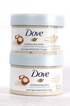 2 Count Dove 10.5 Oz Crushed Macadamia & Rice Milk Exfoliating Body Polish Exfoliating Body Polish, Rambling Rose, Rice Milk, Body Polish, Body Exfoliator, Macadamia, Body Scrub, Glow Up?, Beauty Skin