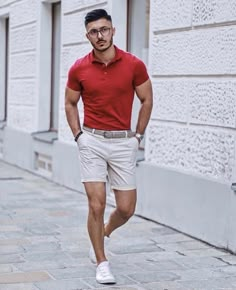 Best Casual Wear For Men, Denim Jacket Men Outfit, Billionaire Life, Spring Outfits Men, Red Polo, Cool Summer Outfits