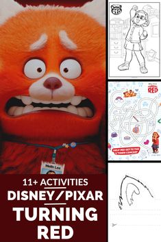 an image of disney pixar coloring pages