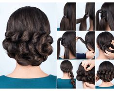 summer hairstyles Chignon Updo, Best Wedding Hairstyles, Easy Summer Hairstyles, Braided Hairstyles Tutorials, Braided Hairstyles Easy, Trending Hairstyles, Braided Updo, Box Braids Hairstyles, Everyday Hairstyles