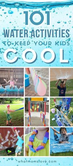 water activities to keep your kids cool