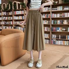 Olivia Mark - Elegant Long Skirt for Leisurely Afternoons 160 Pounds, 125 Pounds, Pant Length, Olivia Mark, Dressmaking, Clothing Patterns, Long Skirt, High Waist, High Waisted