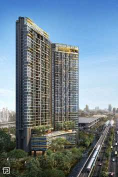 an artist's rendering of the proposed hotel and apartment complex in mumbai, india