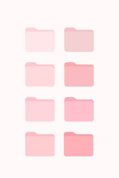 several pink rectangles are arranged on a white background