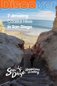 Coastal San Diego County is home to some of the most beautiful landscapes in Southern California, making it a premier hiking destination. These hikes are prime examples of the natural features that set the coastal areas apart, including fragrant coastal sage-scrub habitats, intertidal lagoons, estuaries, pristine beaches, city and ocean views, rare plant species such as the Torrey pine, and noteworthy historical sites. Explore these hikes on your San Diego vacation. San Diego Hiking, San Diego Map, Tourism Marketing, San Diego Beach, Hiking Destinations, All I Ever Wanted, San Diego County