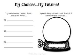 Choices and Consequences: A Decision Making Activity Packet Choices Have Consequences, Decision Making Activities, Choices And Consequences, Group Therapy Activities, Counseling Techniques, Social Skills Groups, Social Skills Activities, School Social Work