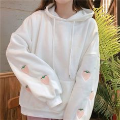 Hoodie Outfit Korean, Vintage Retro Aesthetic Outfits, Oversized Hoodie Outfit, Korean Hoodie, Korean Fashion Ulzzang, Kawaii Hoodie, Velvet Sweatshirt, Outfit Korean, Womens Sweatshirts Hoods