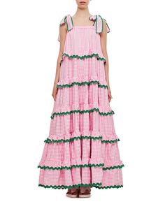 Fun Dresses, Cotton Maxi Dress, Flowing Dresses, Pink Maxi, Guest Dress, Cotton Maxi, Maxi Dress Cotton, Guest Dresses, Kimonos