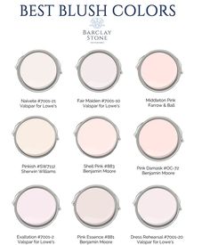 the best blush colors for your home