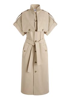 Trench-coat in an English gabardine 100% cotton ✓ Available from XS to XL ✓ Piece designed and handcrafted in Paris ✓ Free delivery and returns in France. Luxury Gabardine Button-up Outerwear, Luxury Spring Outerwear With Notch Lapel, Luxury Designer Outerwear With Notch Lapel, Luxury Spring Outerwear With Buttoned Pockets, Luxury Casual Outerwear With Drawstring, Luxury Classic Outerwear With Multiple Pockets, Luxury Designer Outerwear With Pockets, Luxury Summer Outerwear, Luxury Outerwear With Buttoned Pockets